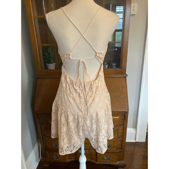 Lexi Strappy Lace Romper by free people - Picture 4 of 7